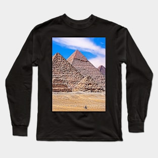 Menkaure (& queens), Khafre & Cheops Long Sleeve T-Shirt